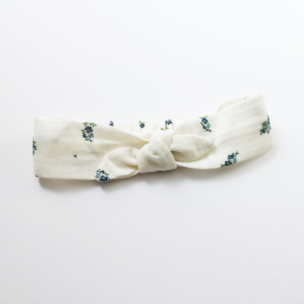 BANDEAU FLEURS BLEUES