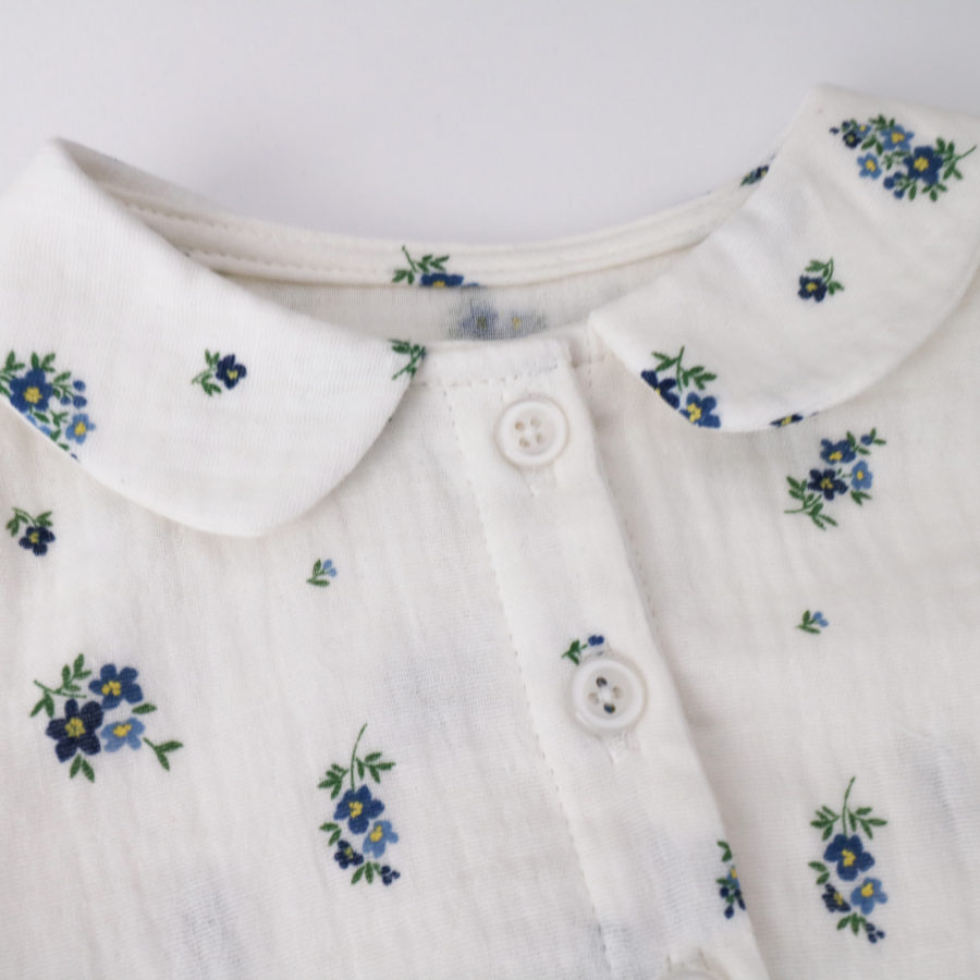 ROBE FLEURS BLEUES – Image 4