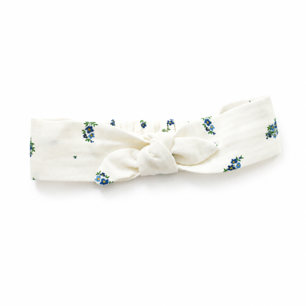 BANDEAU FLEURS BLEUES