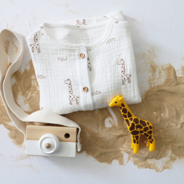 BLOUSE CHEMISE GIRAFE