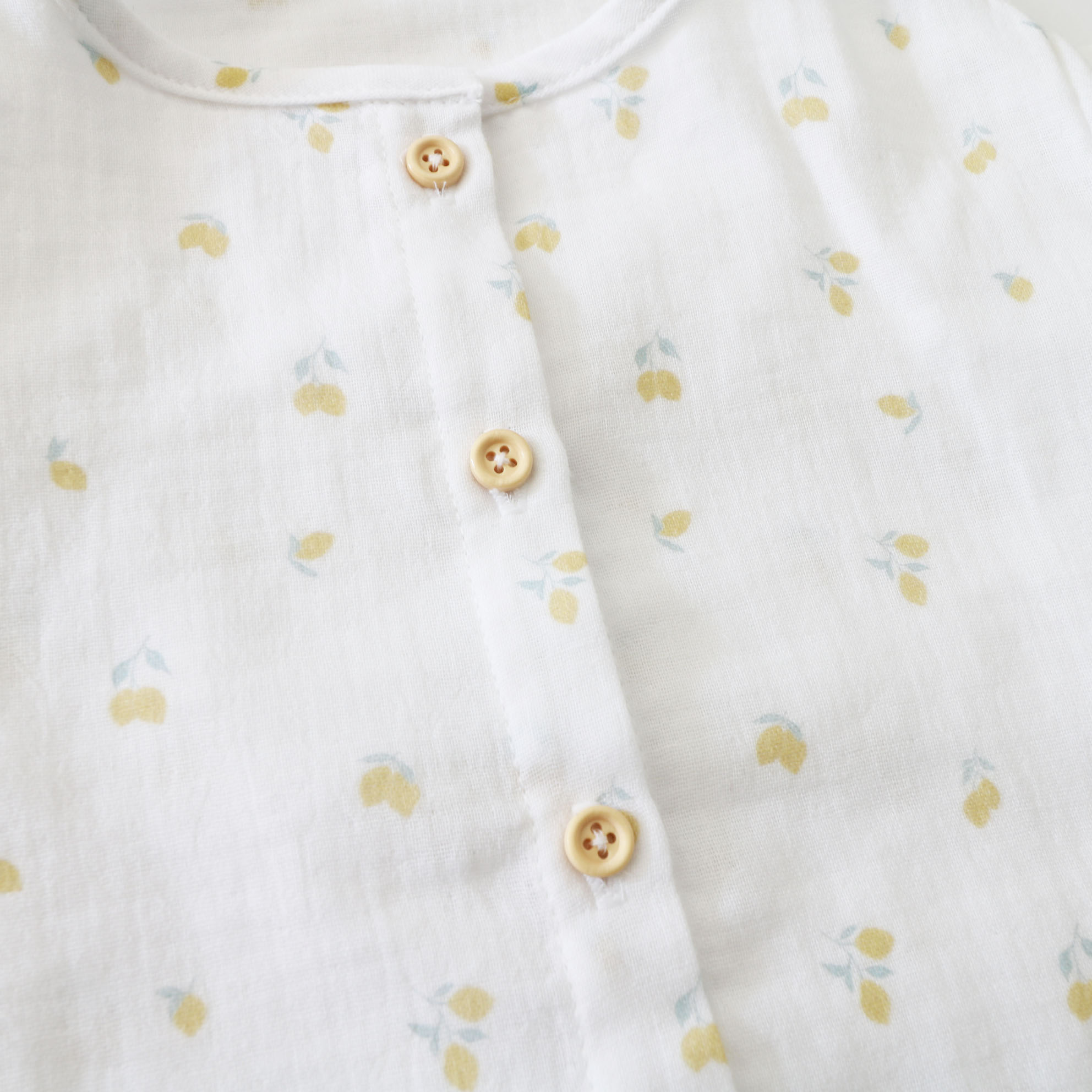 BLOUSE CHEMISE CITRON – Image 5