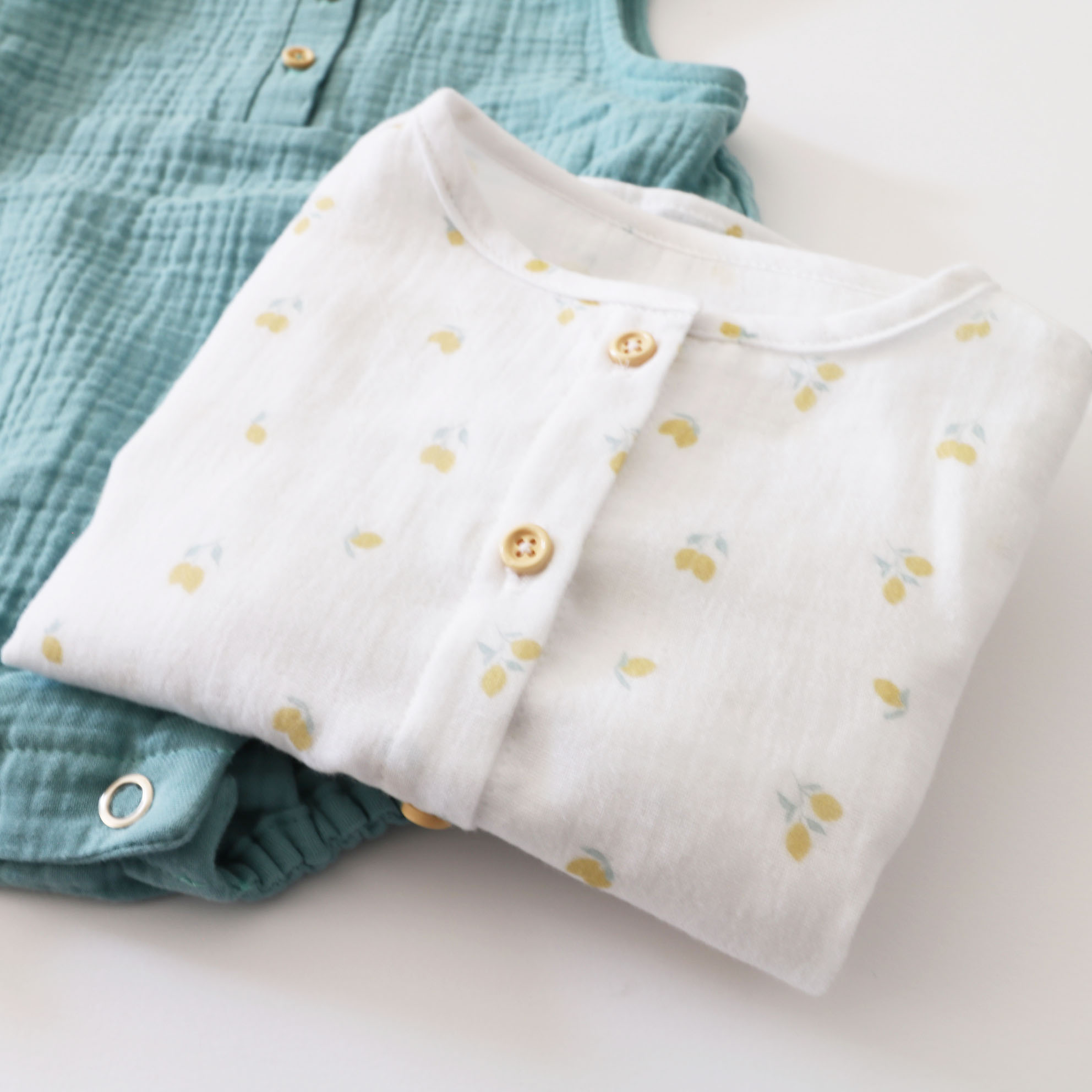 BLOUSE CHEMISE CITRON