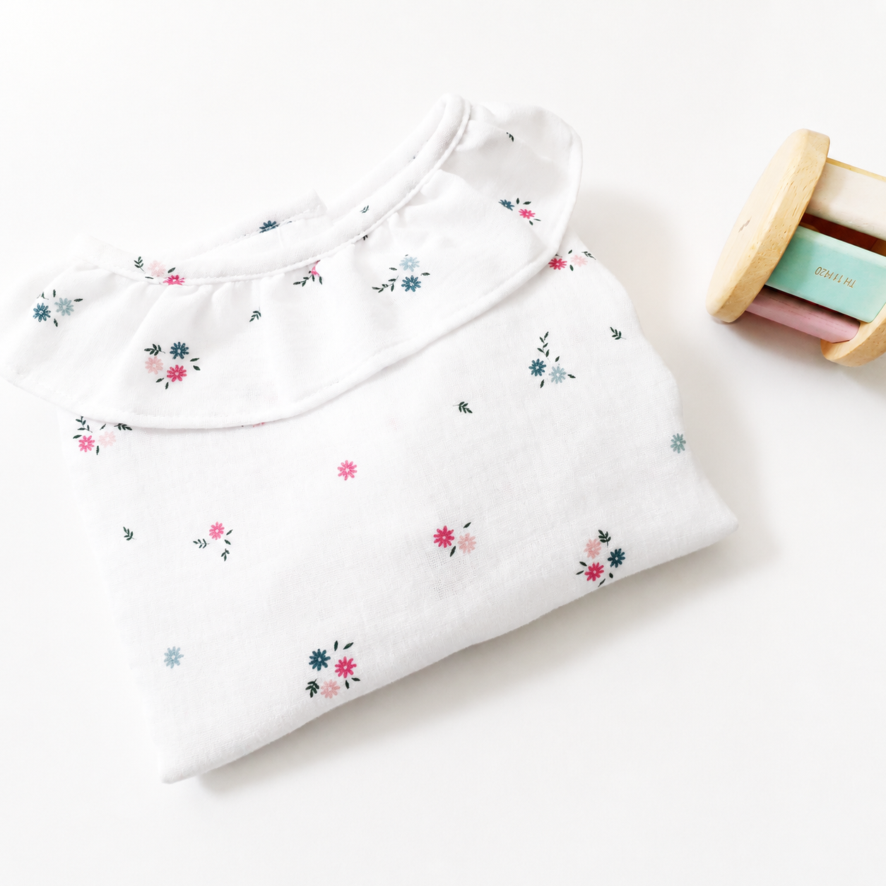 BLOUSE FLEURS D'ÉTÉ