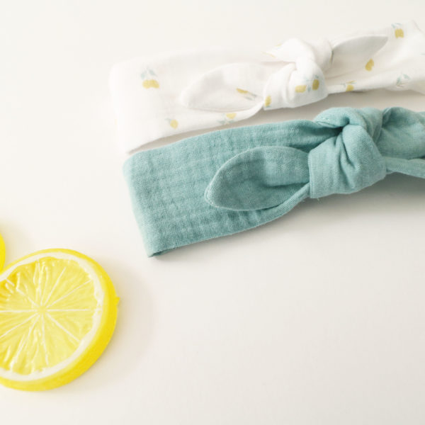 LOT DE 2 BANDEAUX CItRON