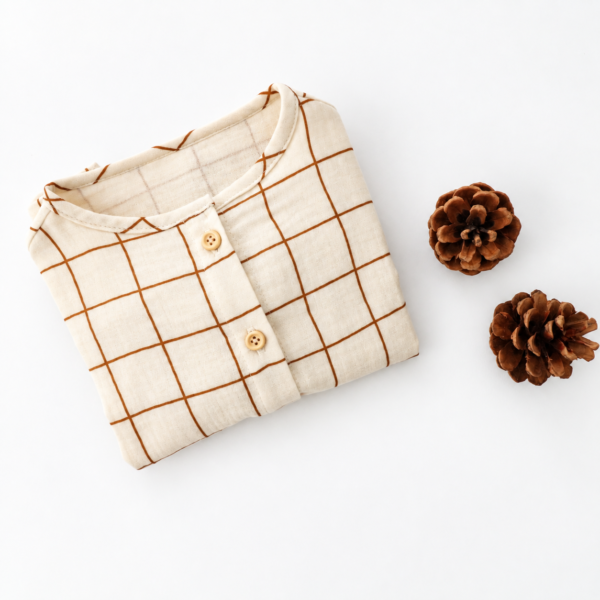 BLOUSE CHEMISE CARREAUX